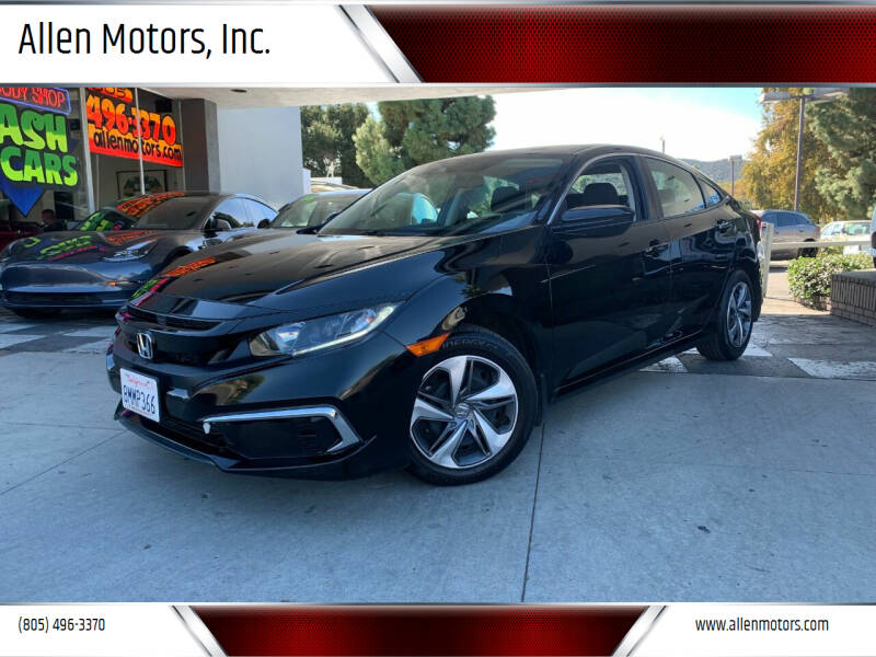 2019 Honda Civic for sale at Allen Motors, Inc. in Thousand Oaks CA