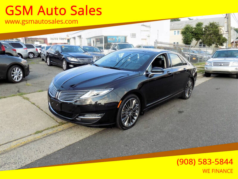 2014 Lincoln MKZ Hybrid for sale at GSM Auto Sales in Linden NJ