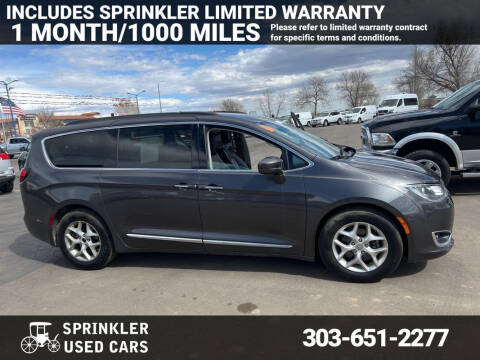 2017 Chrysler Pacifica for sale at Sprinkler Used Cars in Longmont CO