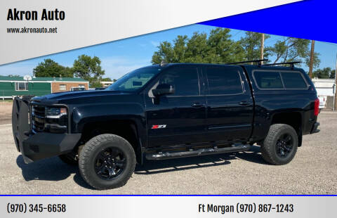 2017 Chevrolet Silverado 1500 for sale at Akron Auto in Akron CO