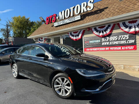 2015 Chrysler 200 for sale at 973 MOTORS in Paterson NJ