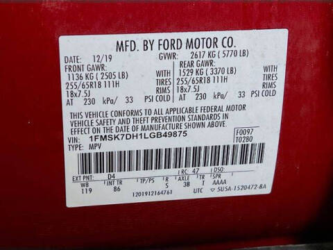 2020 Ford Explorer XLT