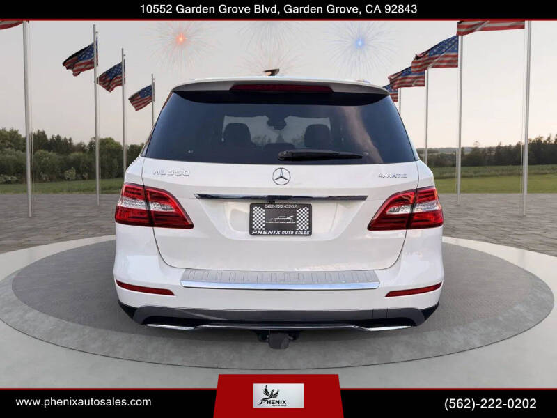 2012 Mercedes-Benz M-Class ML 350