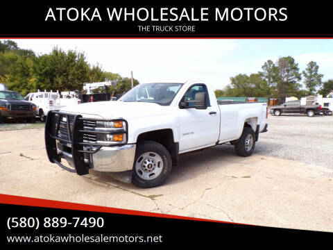 2017 Chevrolet Silverado 2500HD for sale at ATOKA WHOLESALE MOTORS in Atoka OK
