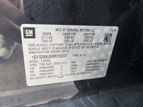 2017 Cadillac Escalade ESV Platinum