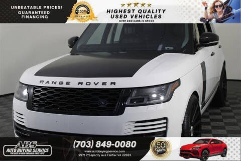 2018 Land Rover Range Rover Supercharged