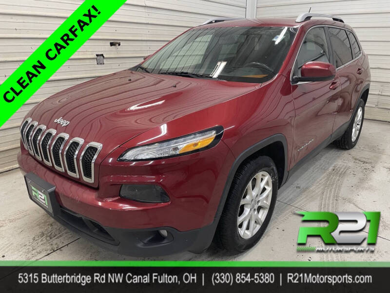 2015 Jeep Cherokee for sale at Route 21 Auto Sales in Canal Fulton OH