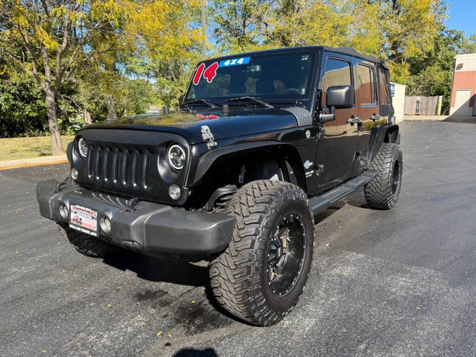 2014 Jeep Wrangler Unlimited for sale at Deals & Trades in Aurora, IL