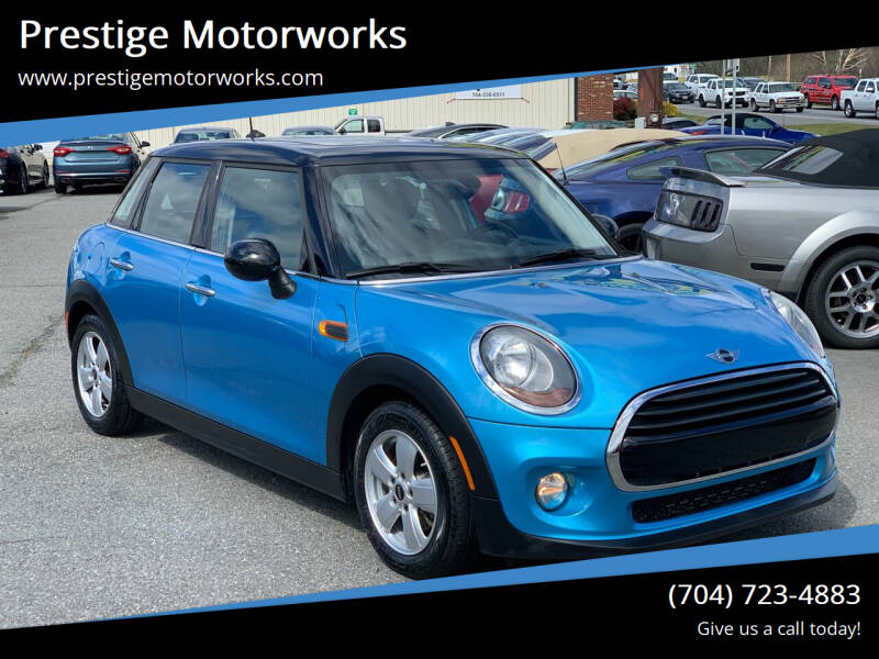 2016 MINI Hardtop 4 Door for sale at Prestige Motorworks in Concord NC