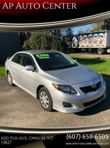 2010 Toyota Corolla for sale at Ap Auto Center LLC in Owego NY