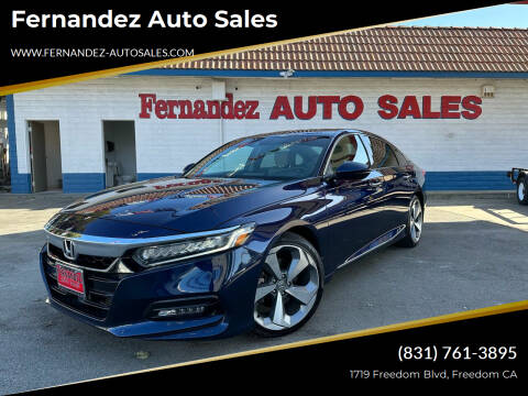 2018 Honda Accord for sale at Fernandez Auto Sales in Freedom CA