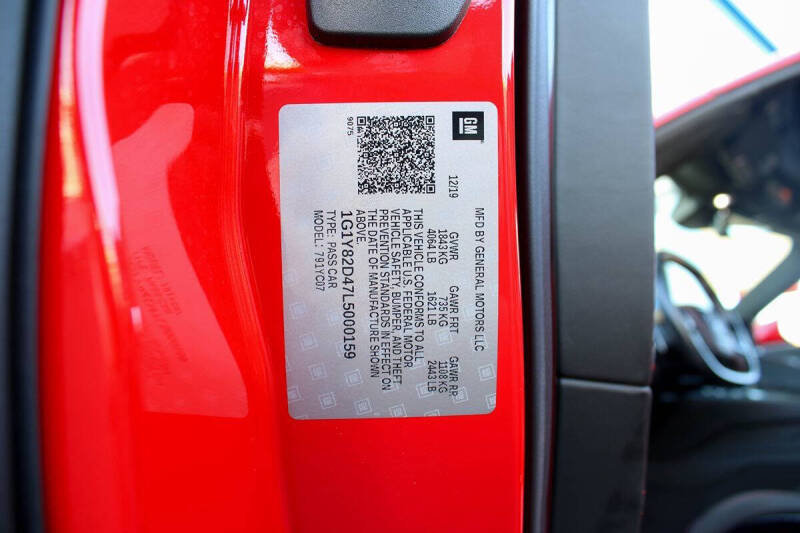 2020 Chevrolet Corvette Stingray