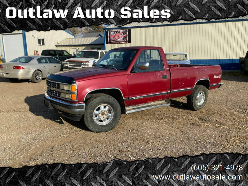 1992 Chevrolet C/K 2500 Series for sale at Outlaw Auto Sales in Viborg SD