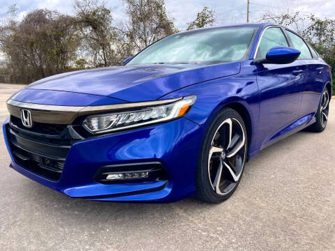 2020 Honda Accord for sale at TSW Financial, LLC. in Houston TX