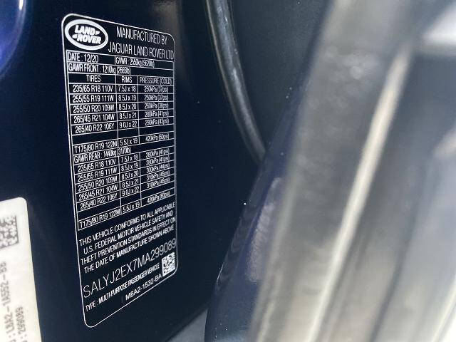 2021 Land Rover Range Rover Velar P250 S