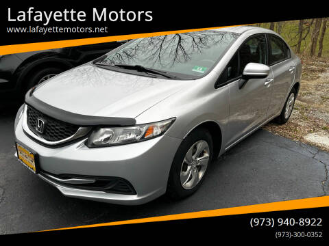 2014 Honda Civic for sale at Lafayette Motors in Lafayette NJ