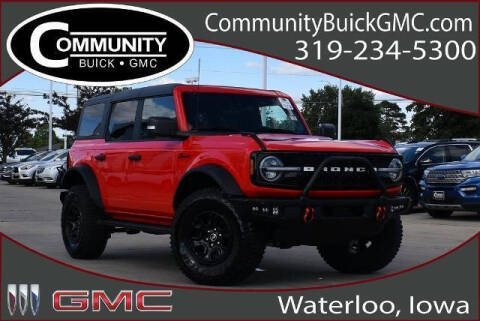 2022 Ford Bronco for sale at Community Buick GMC in Waterloo IA