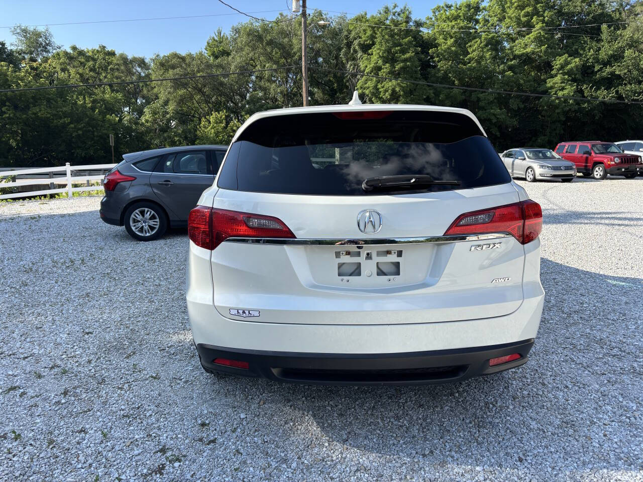 White 2013 Acura RDX w/Tech AWD 4dr SUV w/Technology Package 2
