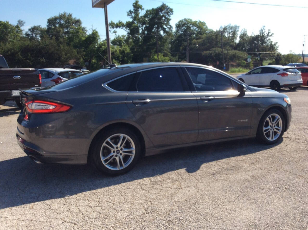 2015 Ford Fusion Hybrid for sale at SPRINGTIME MOTORS in Huntsville, TX