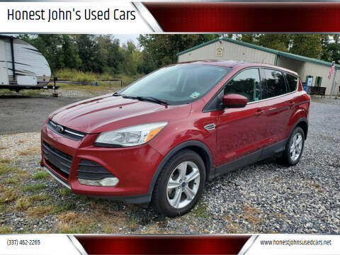 2015 Ford Escape for sale at Honest John's Used Cars in Deridder LA