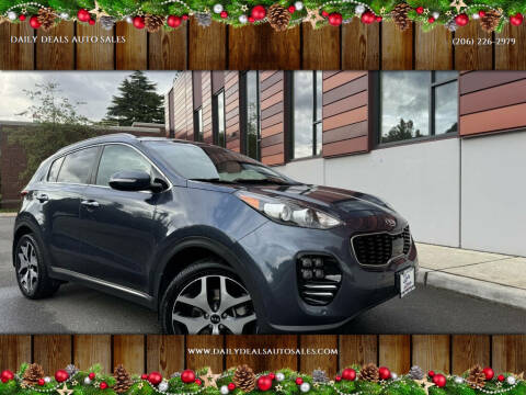 2017 Kia Sportage for sale at DAILY DEALS AUTO SALES in Seattle WA