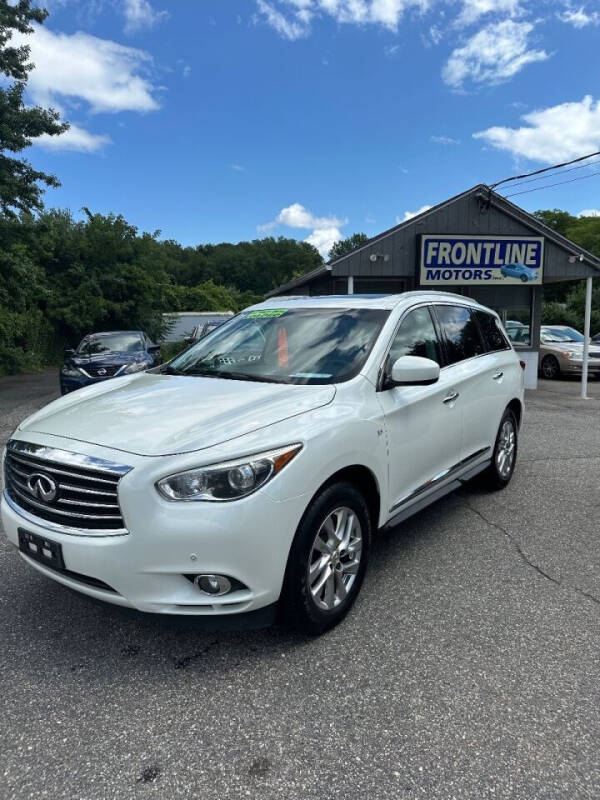 2015 Infiniti QX60 for sale at Frontline Motors Inc in Chicopee MA
