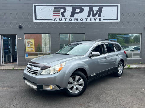 2010 Subaru Outback for sale at RPM Automotive LLC in Portland OR