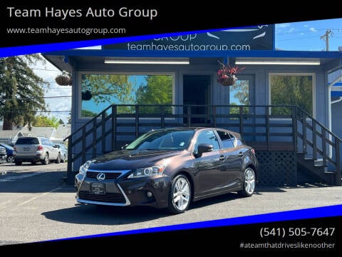 2014 Lexus CT 200h for sale at Team Hayes Auto Group in Eugene OR