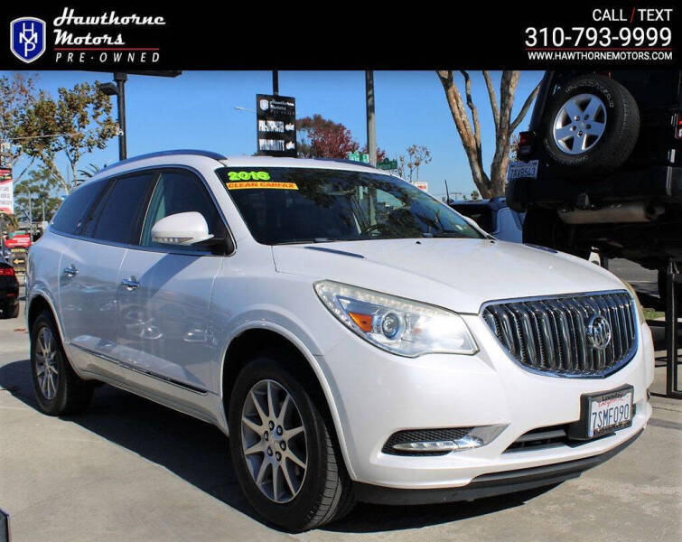 2016 Buick Enclave for sale at Hawthorne Motors Pre-Owned in Lawndale CA