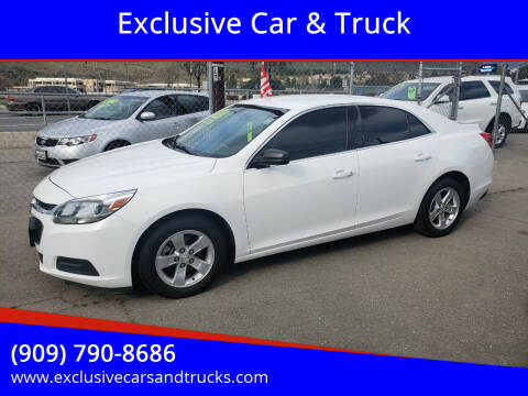 2016 Chevrolet Malibu Limited for sale at Exclusive Car & Truck in Yucaipa CA