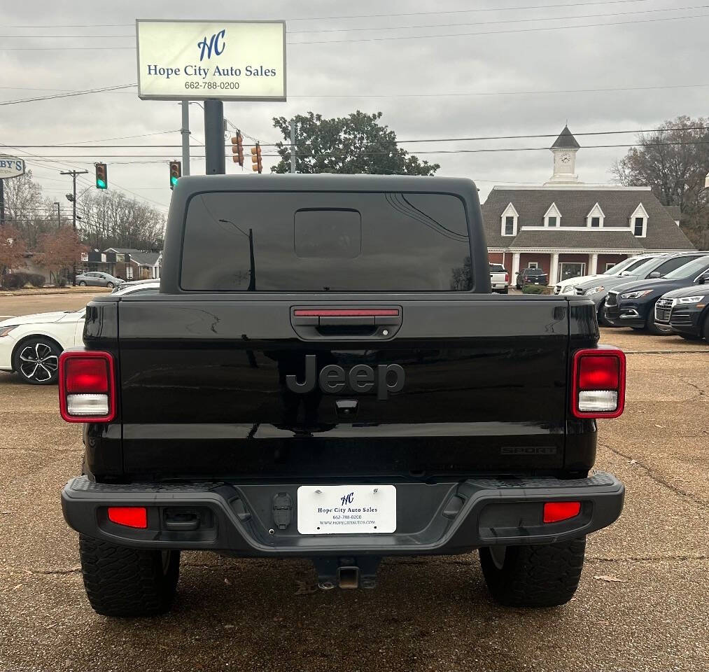 2020 Jeep Gladiator for sale at Hope City Auto Sales in Senatobia, MS