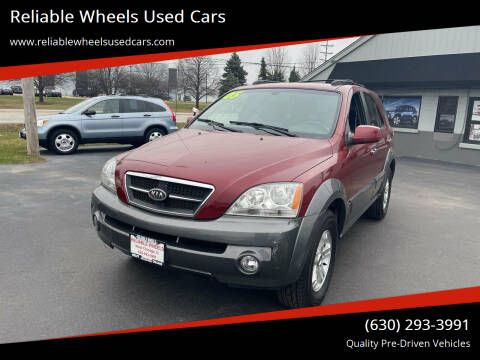 2005 Kia Sorento for sale at Reliable Wheels Used Cars in West Chicago IL
