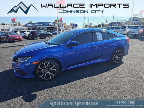2019 Honda Civic for sale at WALLACE IMPORTS OF JOHNSON CITY in Johnson City TN