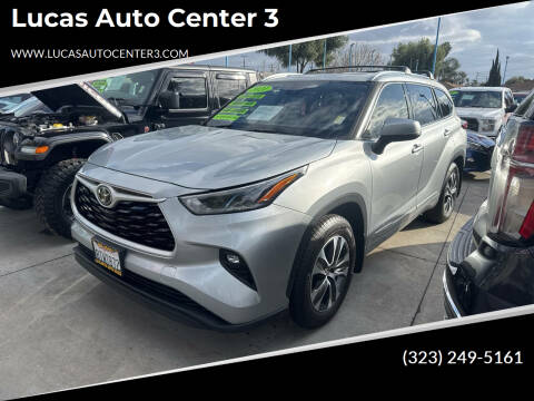 2021 Toyota Highlander for sale at Lucas Auto Center 3 in South Gate CA