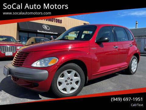 2002 Chrysler PT Cruiser for sale at SoCal Auto Motors in Costa Mesa CA