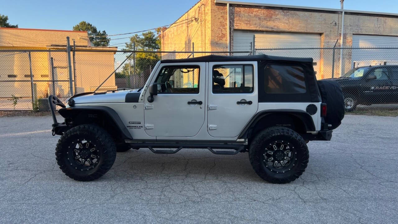 2011 Jeep Wrangler Unlimited for sale at East Auto Sales LLC in Raleigh, NC