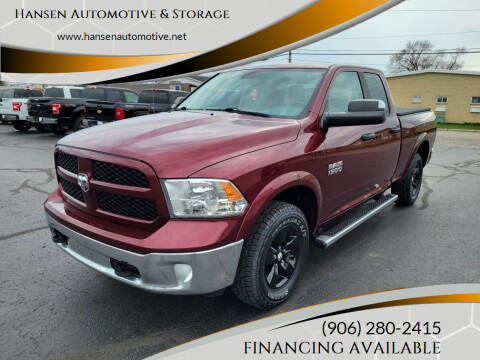 2017 RAM 1500 for sale at Hansen Automotive & Storage in Escanaba MI