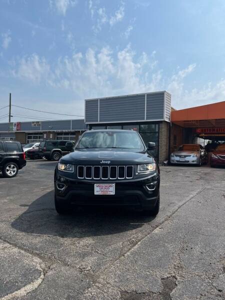2016 Jeep Grand Cherokee for sale at North Chicago Car Sales Inc in Waukegan IL