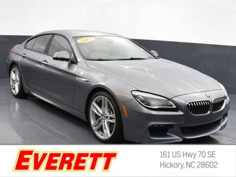 2017 BMW 6 Series for sale at Everett Chevrolet Buick GMC in Hickory NC
