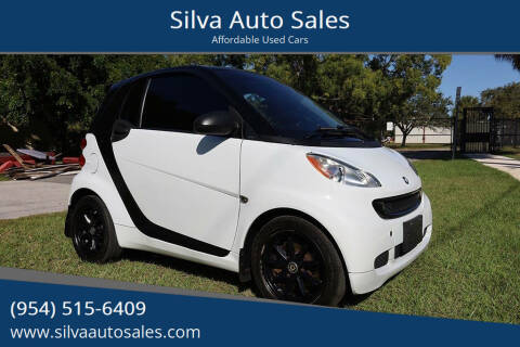 2008 Smart fortwo for sale at Silva Auto Sales in Pompano Beach FL