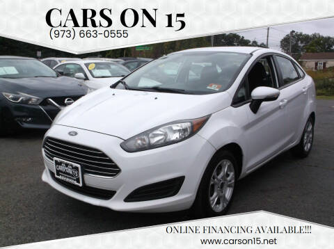 2014 Ford Fiesta for sale at Cars On 15 in Lake Hopatcong NJ