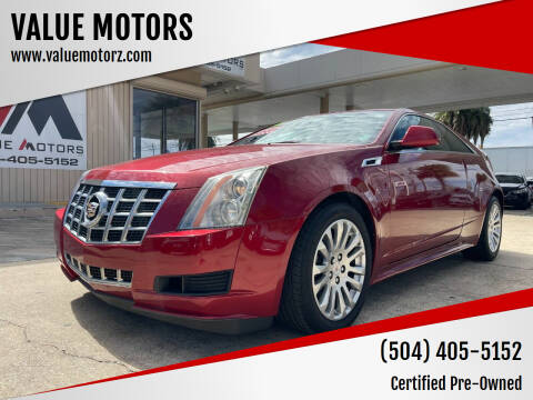 2014 Cadillac CTS for sale at VALUE MOTORS in Kenner LA