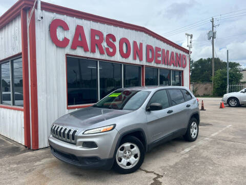 2014 Jeep Cherokee for sale at Cars On Demand 3 in Pasadena TX