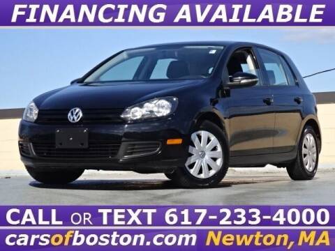 2013 Volkswagen Golf for sale at CARS OF BOSTON in Newton MA