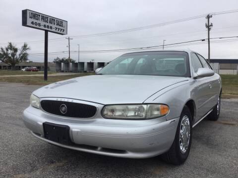 2005 Buick Century for sale at LOWEST PRICE AUTO SALES, LLC in Oklahoma City OK