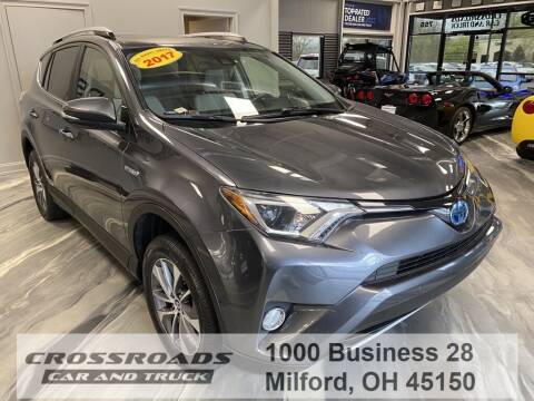 2017 Toyota RAV4 Hybrid for sale at Crossroads Car & Truck in Milford OH