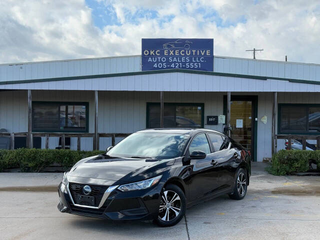 2021 Nissan Sentra for sale at OKC EXECUTIVE AUTO SALES in Oklahoma City, OK