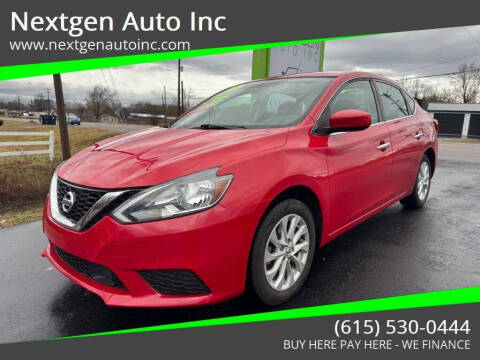 2018 Nissan Sentra for sale at Nextgen Auto Inc in Smithville TN