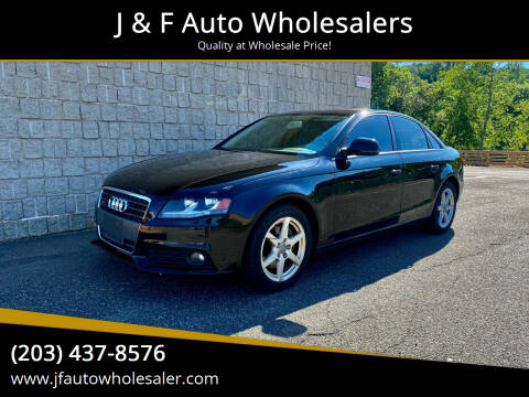 2009 Audi A4 for sale at J & F Auto Wholesalers in Waterbury CT