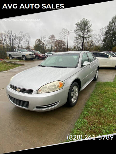 2010 Chevrolet Impala for sale at AVG AUTO SALES in Hickory NC